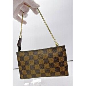 Louis Vuitton LV Accessory pouch Bucket pouch Brown Damier